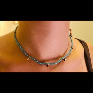 Blue star choker by nvz